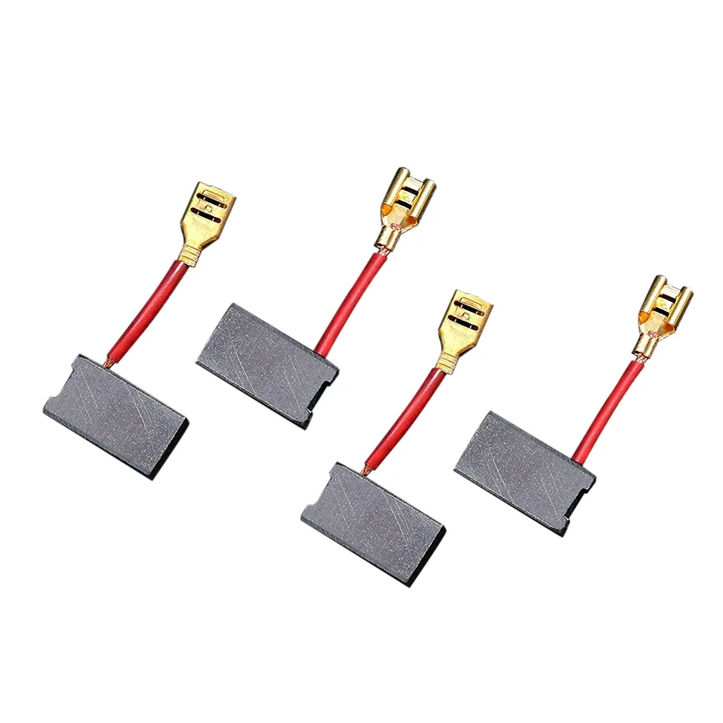 

4 Pieces Carbon Motor Brushes Kit Carbon Brush Compatible with for DW718, DWS780, DW717 Miter Saw Replacement Brush
