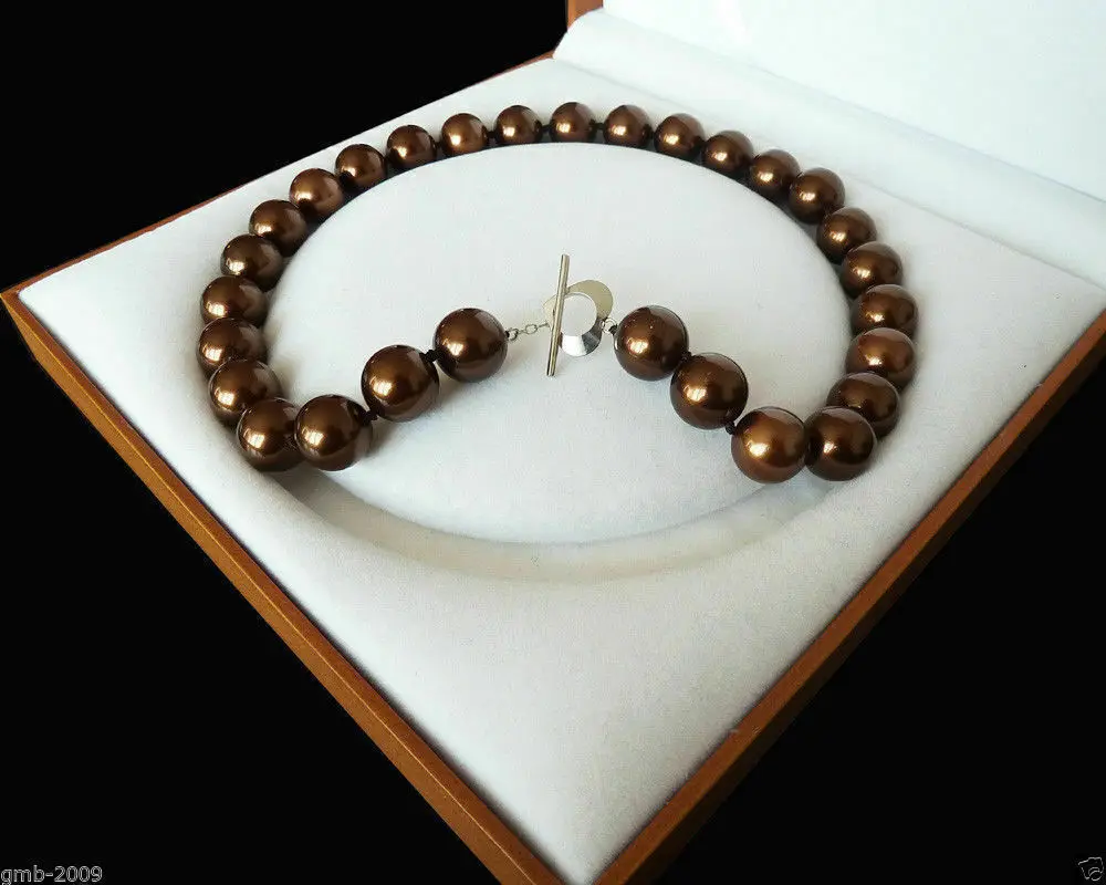 Редкие огромные 12 мм натуральные ракушки Южного моря жемчуг и круглые бусины