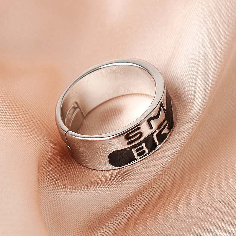 

Letters SM Hot Sale New Men's Women's Trend Couple Female Rings Punk Ring Jewelry Sets Finger-ring Anillos Anel