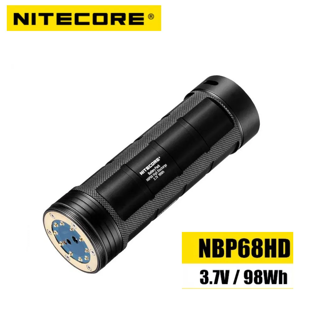 

Nitecore NBP68HD Li-ion Rechargeable Battery Ultra-high Performance Pack for Nitecore TM26 TM36 TM28 TM39 TM39lite Flashlight