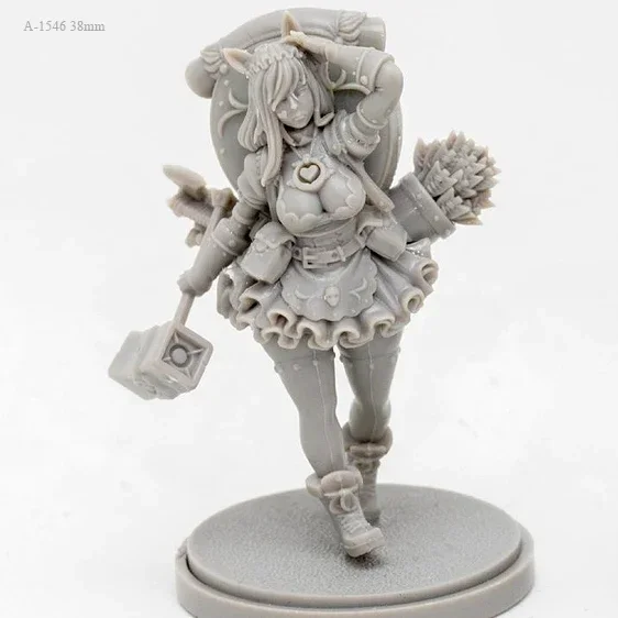 

38MM Resin model kits figure beauty colorless and self-assembled A-1546