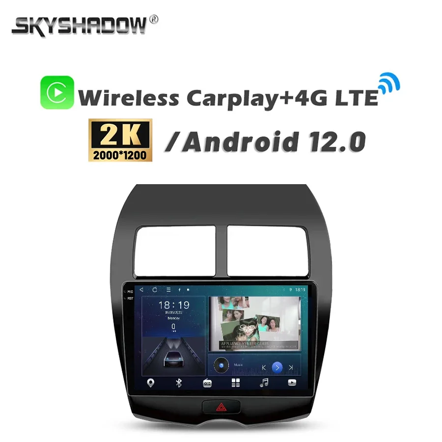 2K 2000*1200 Carplay Авто Android 8. 0 8G + 14 0G камера автомобильный DVD-плеер GPS WIFI Bluetooth RDS радио для