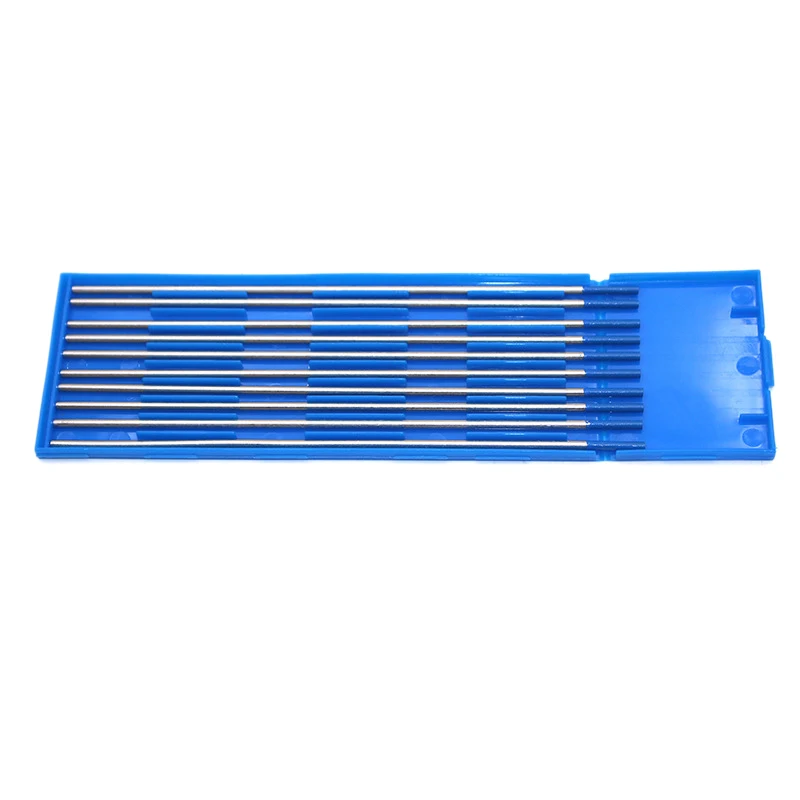 10 шт. профессиональный вольфрамовый электрод Wy20 стержень 1 6 мм опция 2.0% Lanthanated для