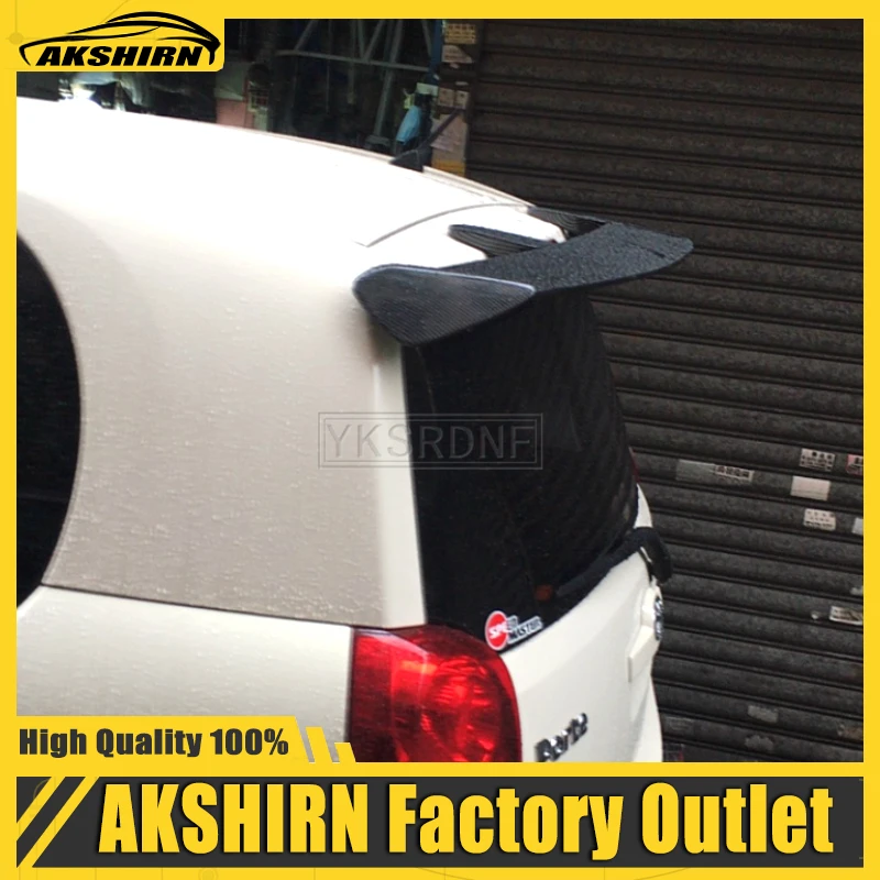 

Для Toyota Spade/Porte 2016 2017 2018 2019 2020 задний спойлер высокого качества из АБС-пластика, цвет грунтовки, украшение для хвоста автомобиля