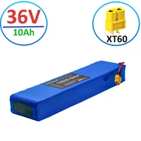 xt60 36v 10ah battery ebike battery pack 18650 li ion batteries 350w 500w for high power electric scooter motorcycle scooter