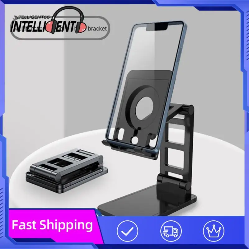 

Compact And Portable Folding Three Axis Design Mobile Phone Holder Wireless Charging Free Adjustment Flat Bracket