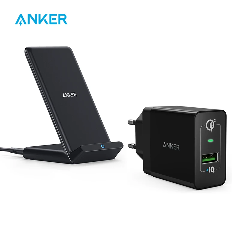 anker wireless chargers 10w max powerwave stand qi certified 7 5w for iphone 11 12 fast wireless charger stand for samsung free global shipping