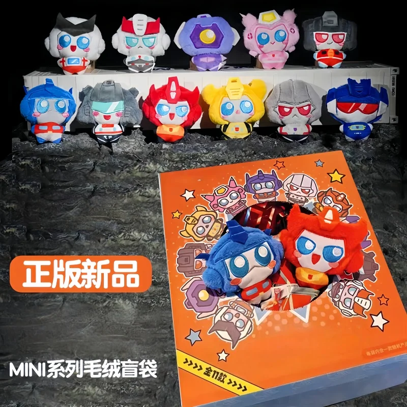 Фото Новая горячая распродажа, подлинная игрушка-трансформер Optimus, случайная игрушка Shockwave, глухая коробка, украшение стола, игрушка-модель для фанатов, сюрприз, праздничный подарок №1