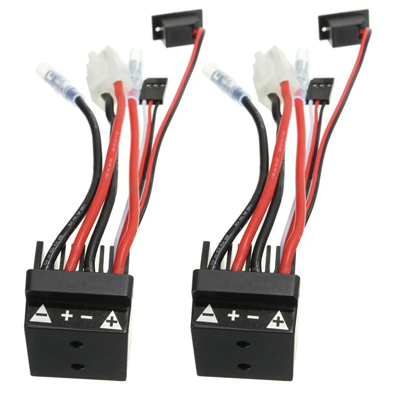 

2X For HSP 320A Brushed Brush Motor Speed Controller ESC F. 1/10 1/12 RC Truck Car Boat