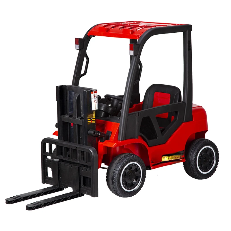 

Baby Large Dual Drive Forklift Forklift Lift Crane Children's Toy Car