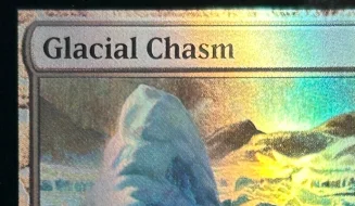 Фото Фольгированные прокси-карты LK64 Foil Avacyn, Angel of Hope, Dryad Arbor, Glacial Chasm, Green Sun's Zenith высокого качества для TCG (Black-Core) №4