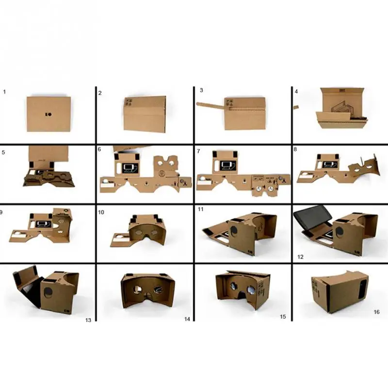 3D очки виртуальной реальности для экрана 5 0 дюймов Google VR новинка сделай сам