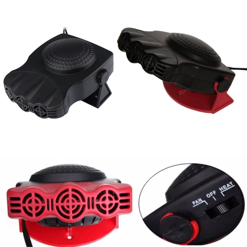 

12V 150W Portable Car Heating Cooling Fan Heater Defroster Demister