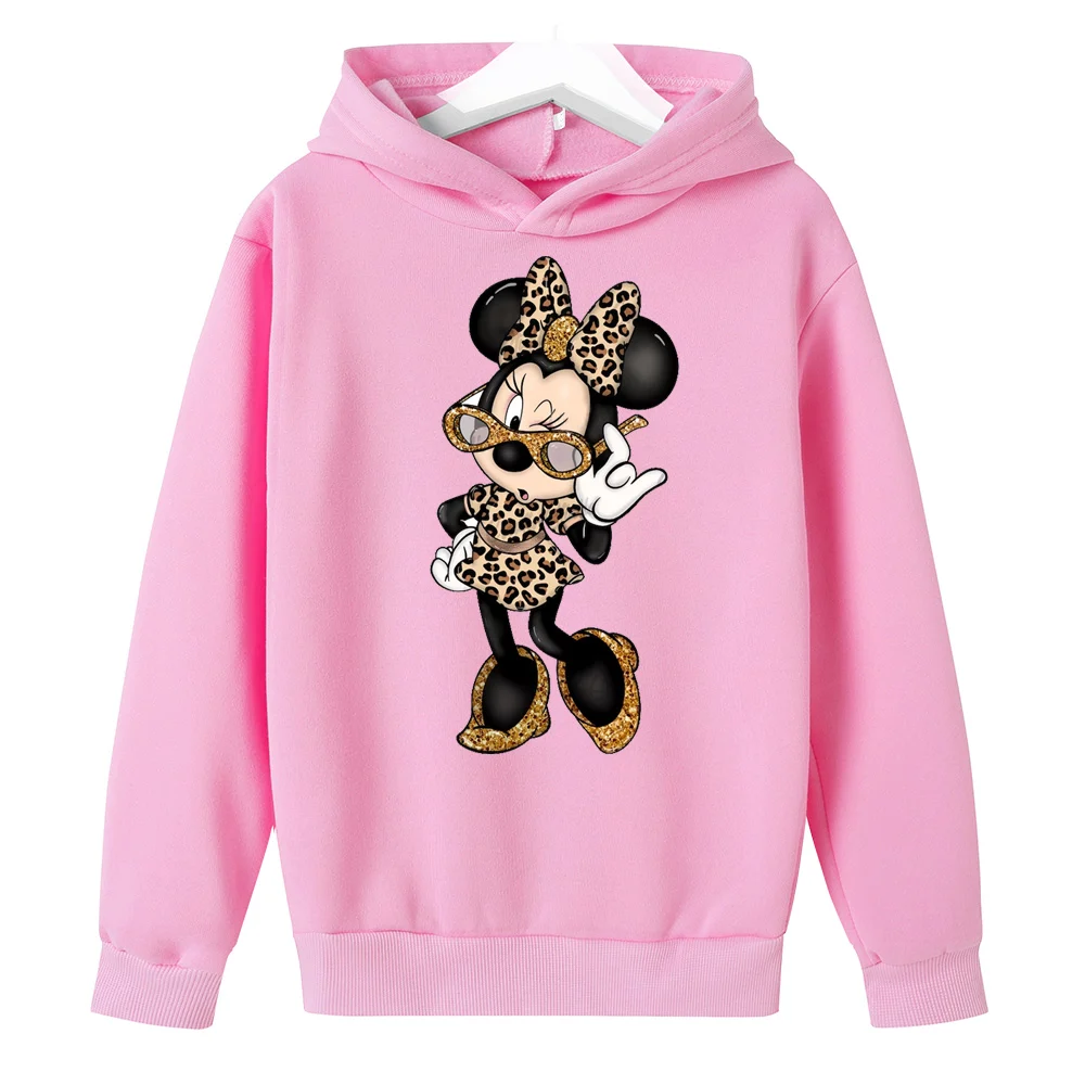 

Disney Minnie Mouse Hoodie Baby Boys Girls Clothes Sports Sweatshirt Child Top Minnie Hoodies Coat Baby Kid Disney Fashion Gift