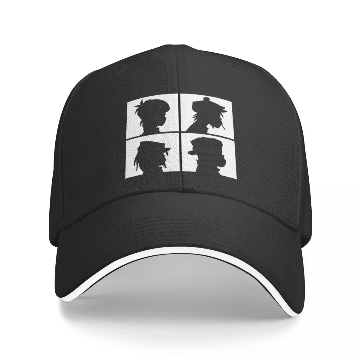 

2023 New Band Silhouette Bucket Hat Baseball Cap Hood Man Hat Women's