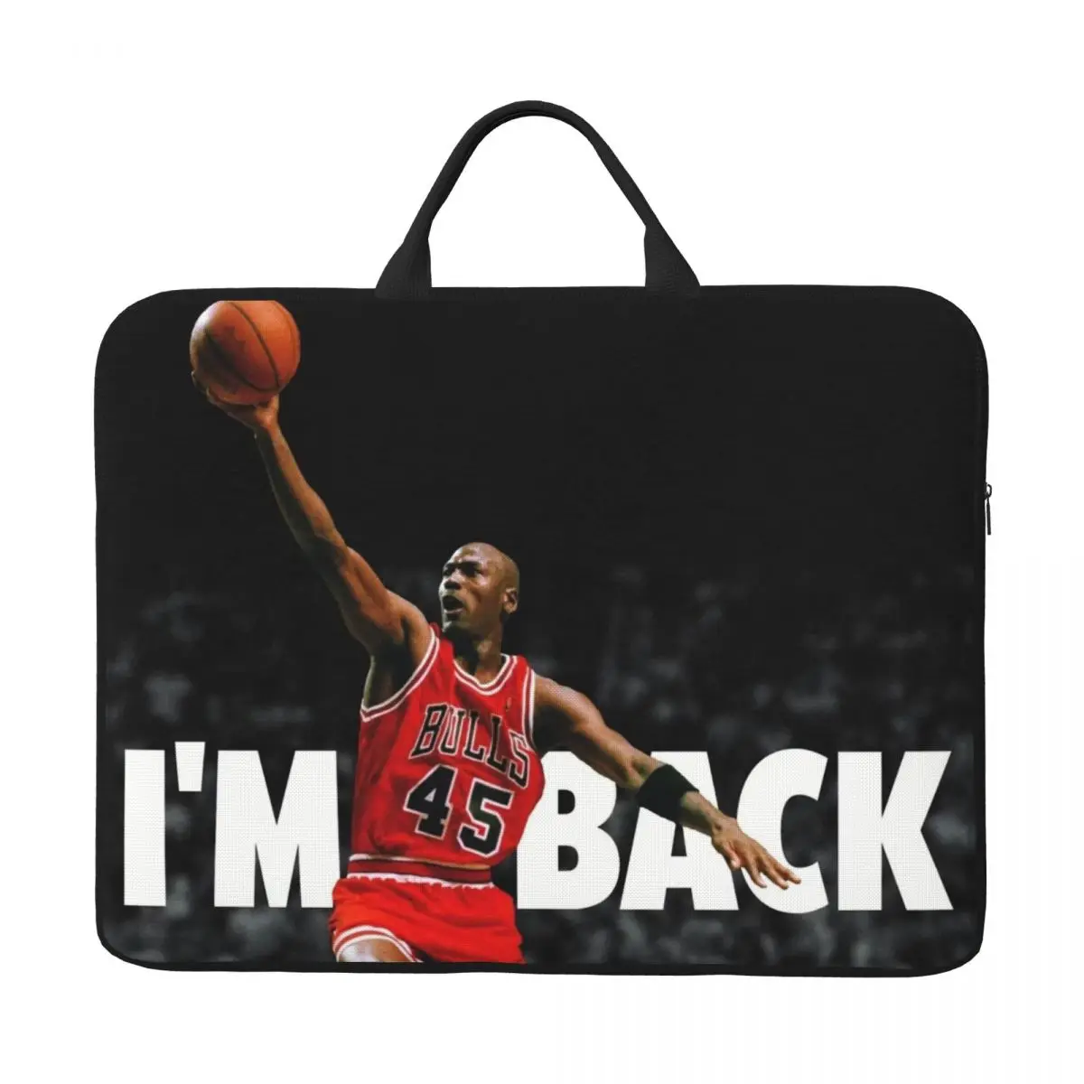 I AM BACK Basketball God MJ-Jordan Сумка для ноутбука компьютера Офисная деловая дорожка