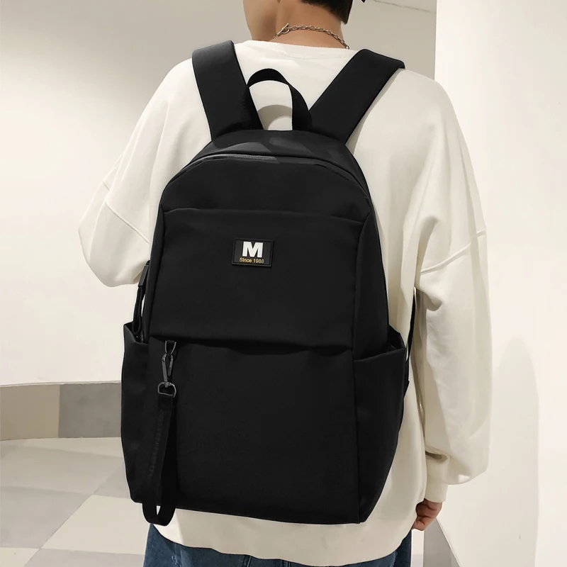 

Новинка 2022, вместительный рюкзак для ноутбука для женщин и мальчиков, классная черная и белая сумка для школы и колледжа, сумка на плечо, сту...