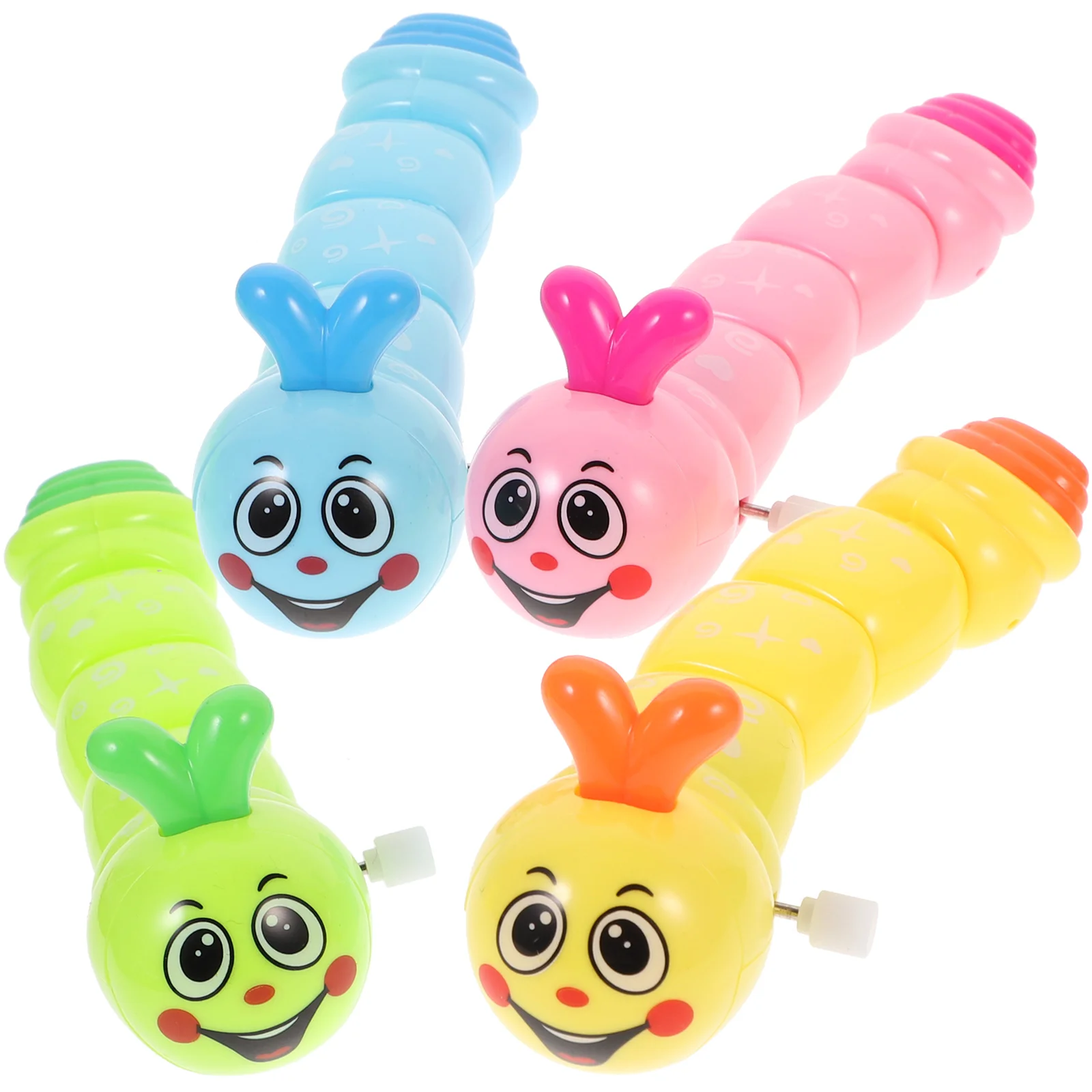 

4PCS Wind-up Caterpillar Plaything Classic Wind up Toys for Kids Children
