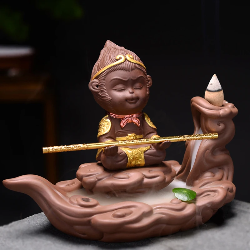 

Подставка-ароматизатор для заднего расхода, декоративная горелка для благовоний Buddhas, водопад, ароматизатор дзен для сада, ароматизатор, ди...