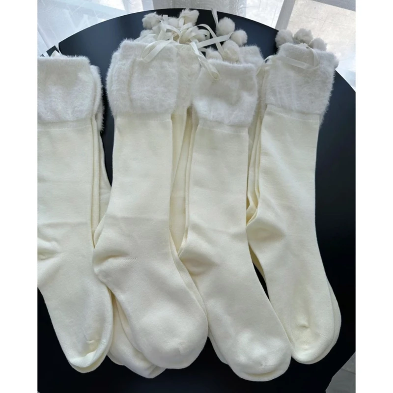 Сладкие бантики помпоны бинты гольфы носки чулки Прямая поставка