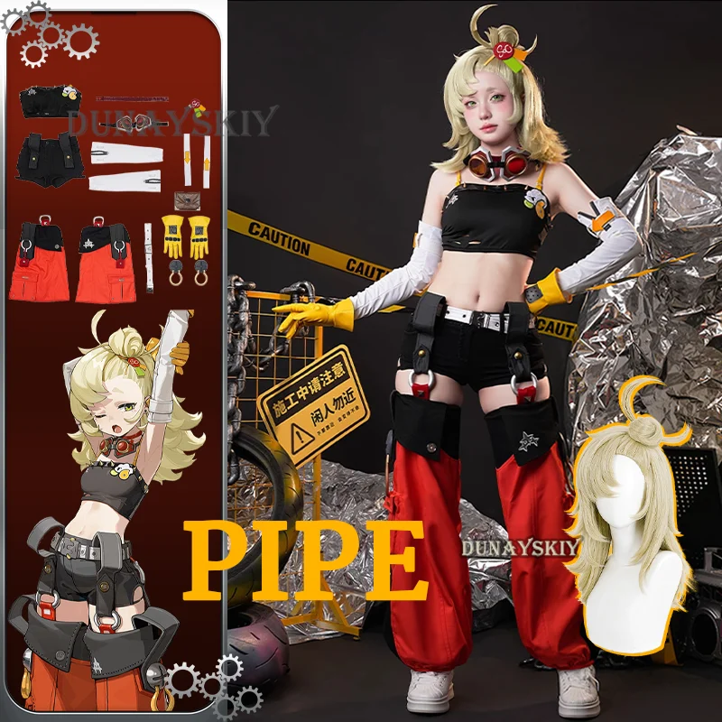 Костюм для косплея Collab Series: Game Zenless Zone Zero/костюм ZZZ Piper Wheel костюм сыновей калидона