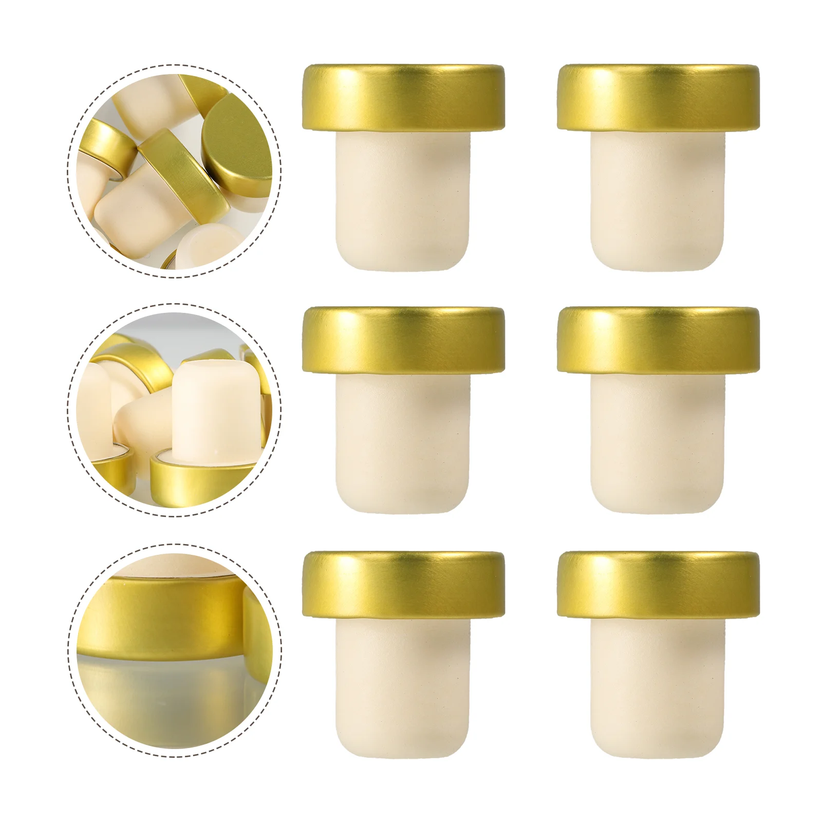 

Bottle Stopper Stoppers Champagne Saver Cork Sealer Plugs Plug Corks Decorative Vacuum Seal Preserver Cap Beverage Beer Caps