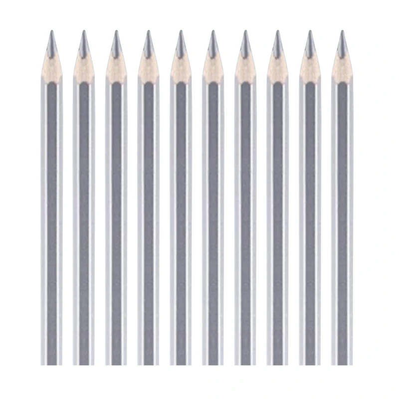 

68TA 10 шт. архитектурные карандаши, сухие карандаши, зеркальные строительные карандаши