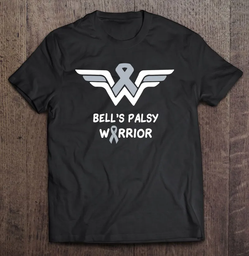 

Bells Palsy Awareness Warrior Support Silver Ribbon Gifts T-Shirt Boys Plus Size Tshirt T Shirt Man Oversize Men Couple Kawaii