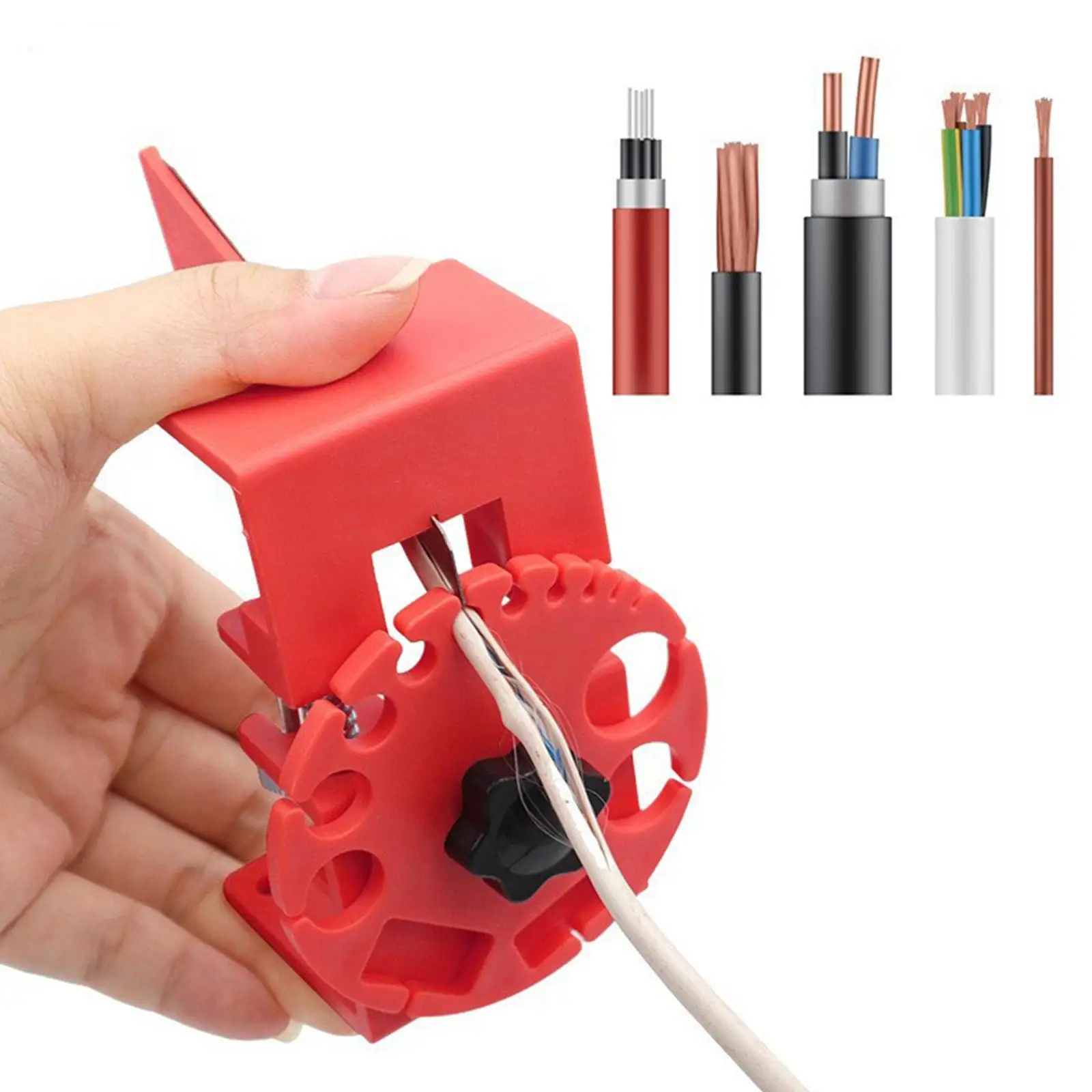 

Handheld Copper Wire Stripper Manual Copper Wire Stripping Machine Cable Stripper Tools