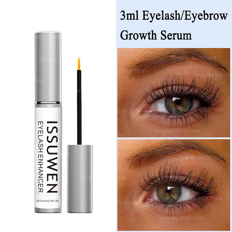 

Premium Eyelash Growth Serum Eyebrow Enhancer Irritation Free Lash Boost Serum for Longer Fuller Thicker Lashes Brows