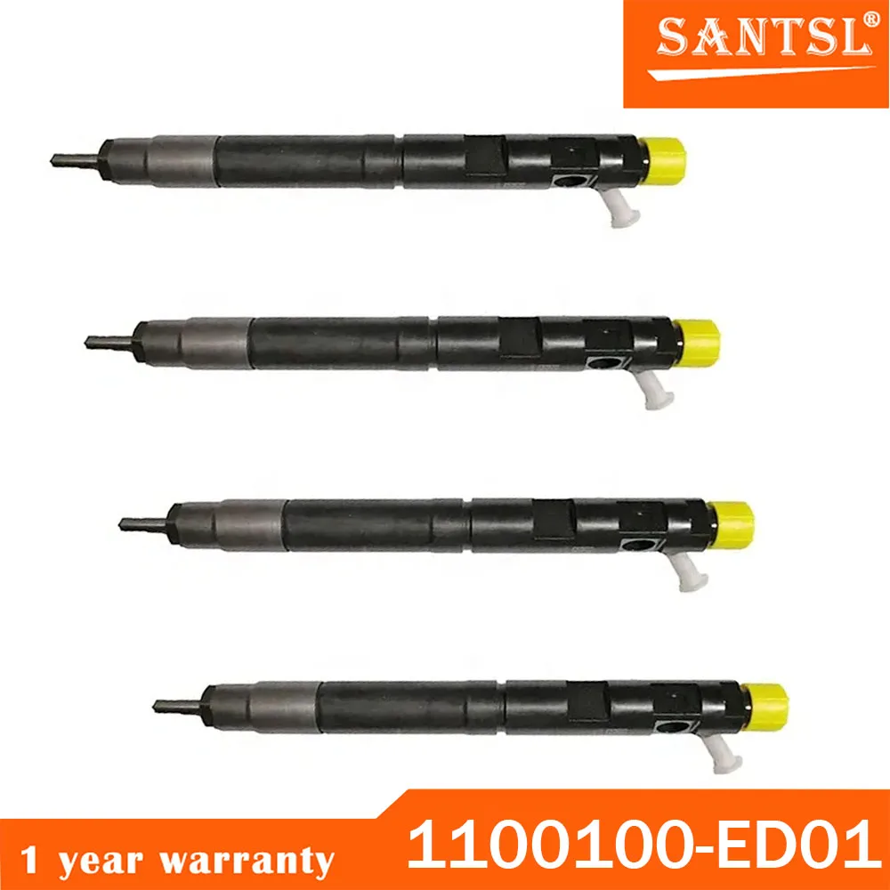 4 шт. топливный инжектор Delphi Great Wall Hover 28231014 1100100-ED01