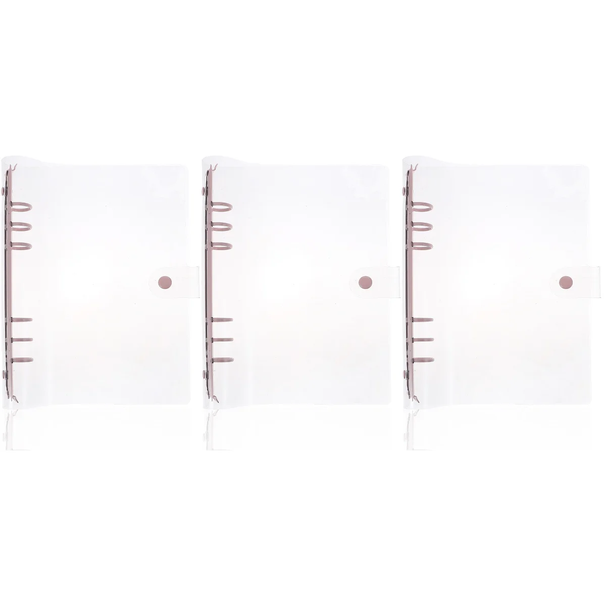 

Binder Rings Book Clip Refillable Notebook Cover Circle Ring Sheet Protectors Shell Envelope Caseplanner