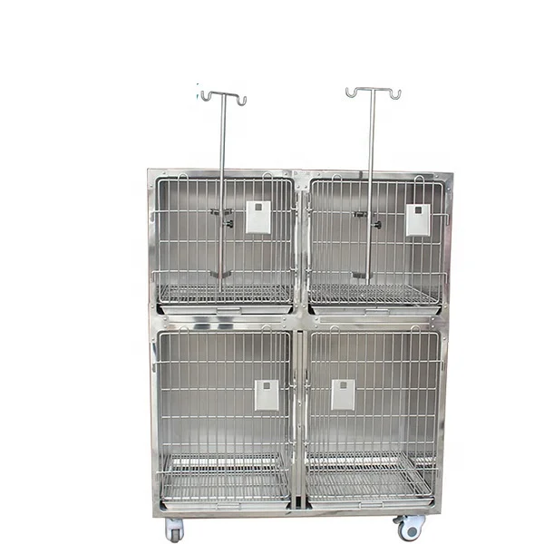 

China Medical Hospital Pet Clinic Animal Cage Veterinary Cage