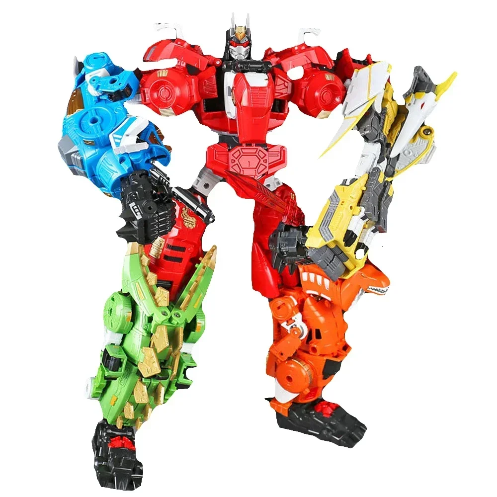 В наличии трансформирующие игрушки модель из сплава Dinobot версия пять в одном