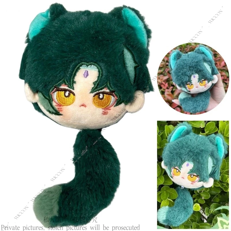 Костюм для косплея Xiao Униформа JK из игры Genshin Impact кукла с подвеской на шнурке