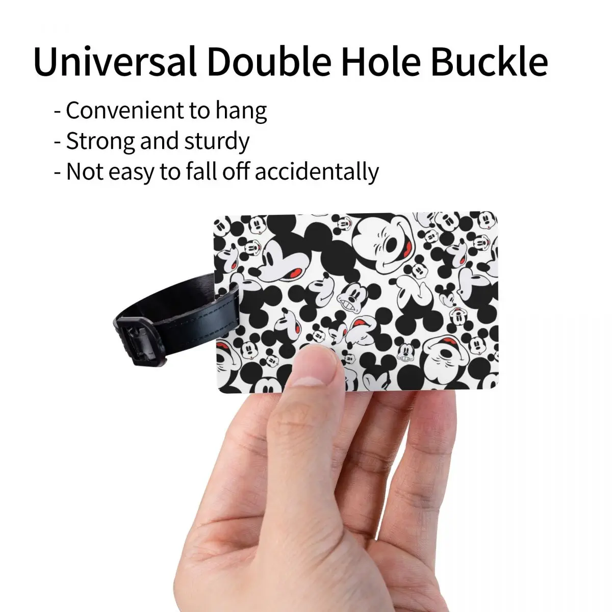 Индивидуальная бирка для багажа с Микки Маусом чемоданов