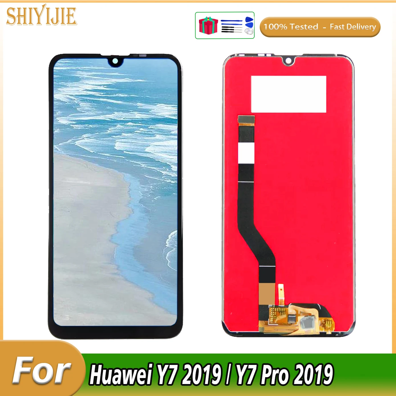 

6.26'' Original for Huawei Y7 2019 DUB-LX3 DUB-L23 DUB-LX1 LCD Display Touch Screen Digitizer Assembly Mobile Screen Repair Part