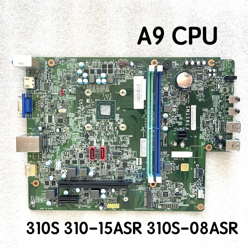 

For Lenovo IdeaCentre 310s 310-15ASR 310S-08ASR Laptop Motherboards FT4STMS Mainboard A9 CPU 100% Tested Fully Work