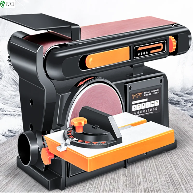 

Multi-functional Abrasive Belt Machine Sandpaper Machine Desktop Sanding Machine Woodworking Abrasive Belt Sander Polisher