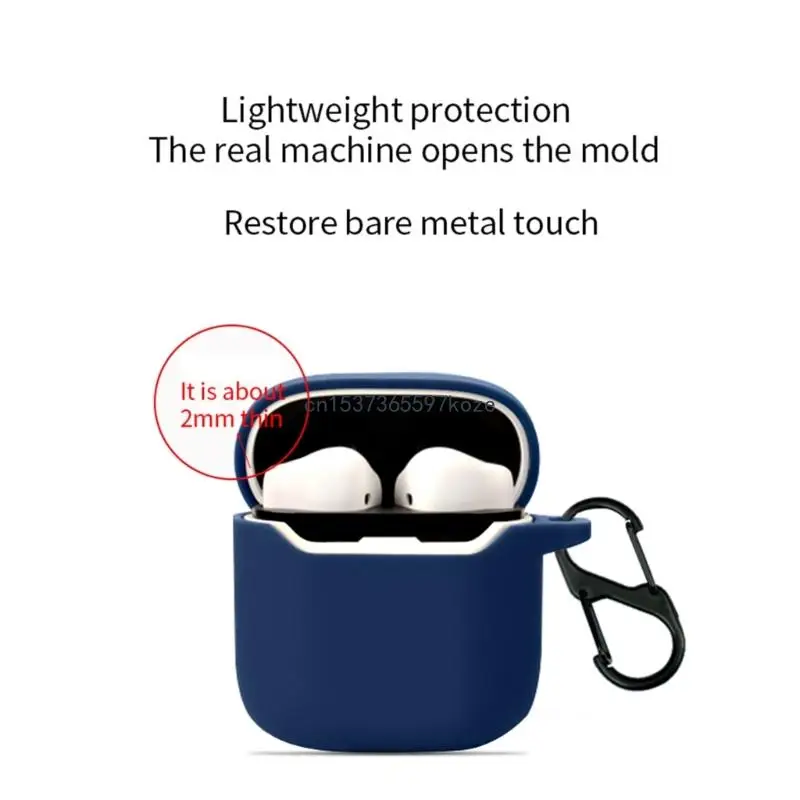 

Soft Silicone Cases for EDIFIER GM3 Earphone Protective Carabiner