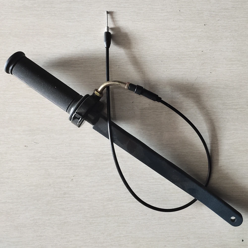 

Free Shipping Outboard Motor Part Handle With Throttle Cable For Hangkai 2 Stroke 3.5 Hp Boat Engine Accessory