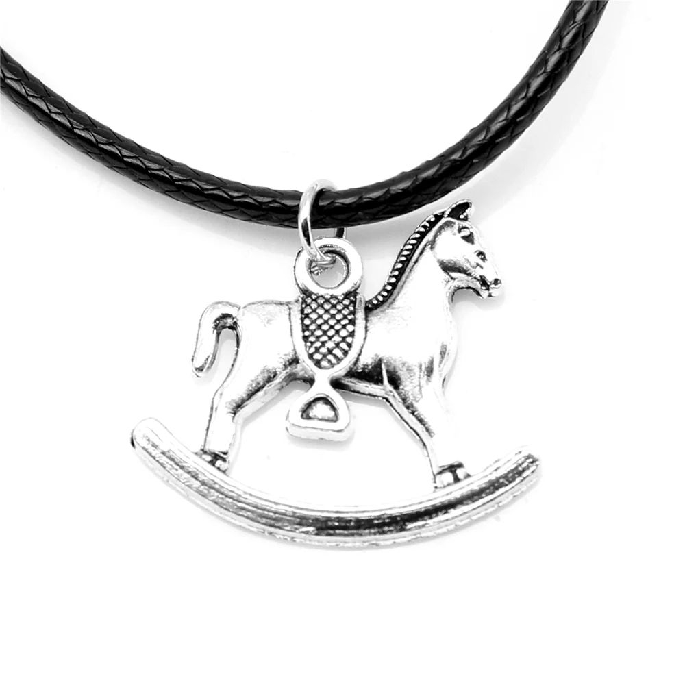 

1 шт., ожерелье в виде лошади, 19 х22 мм