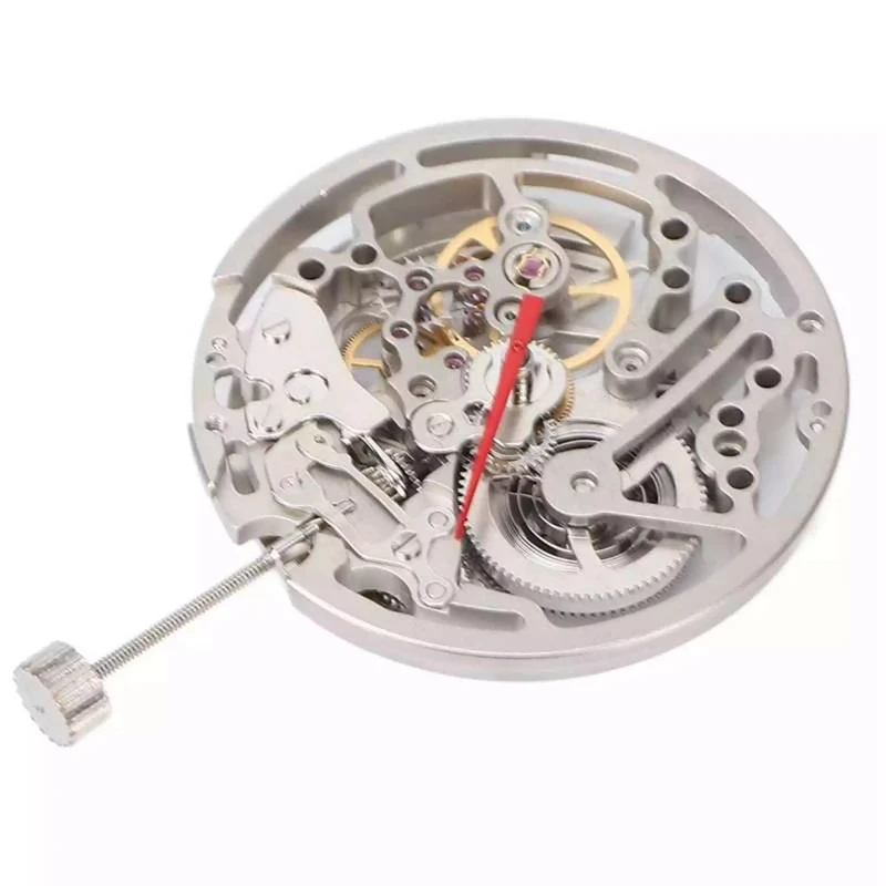 Mechanical Movement Small Portable Watch Repairing Movement With Plastic Storage Box For Old Part Replacement