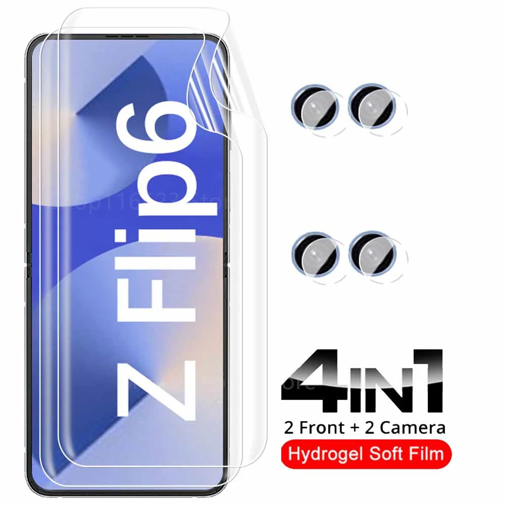 wa folia ochronna 4 w 1 do Samsung Galaxy Z Flip6 5G Folia obiektywu aparatu zflip6 z FLIP 6