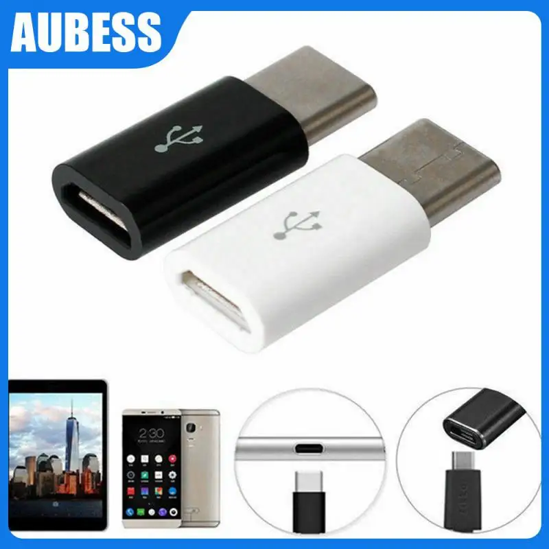 

Type-c To Micro USB Adapter Interface Mobile Phone Data Line Charging Converter For MacbookPro Huawei