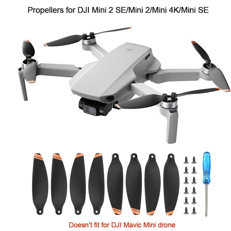 Пропеллеры для дрона DJI Mini 2 SE/Mini 2/Mini 4K/Mavic Mini/Mini SE 4726FM