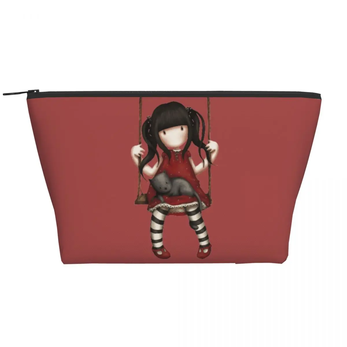 

Gorjuss качели Косметичка женская мода Большая емкость сантоло девушка мультфильм кукла макияж чехол Красота женская сумка