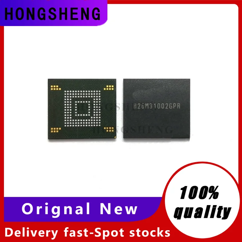 

100% New Original H26M31002GPR BGA 4GB EMMC H26M31002