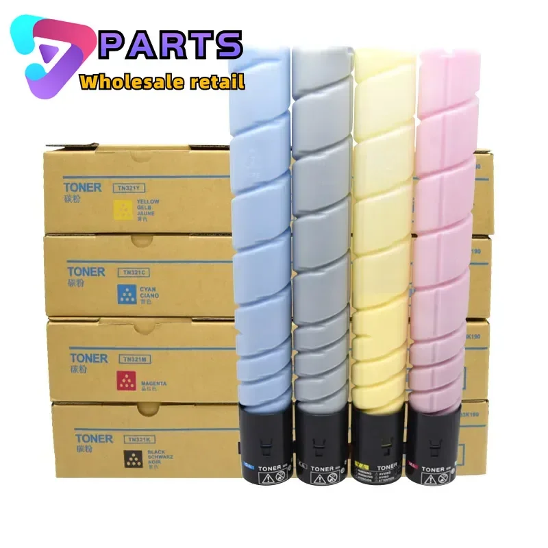 1 шт. новый тонер-картридж TN 321 TN321 для принтера Konica Minolta Bizhub C221 C281 C221S C224 C284e C7822 C7828