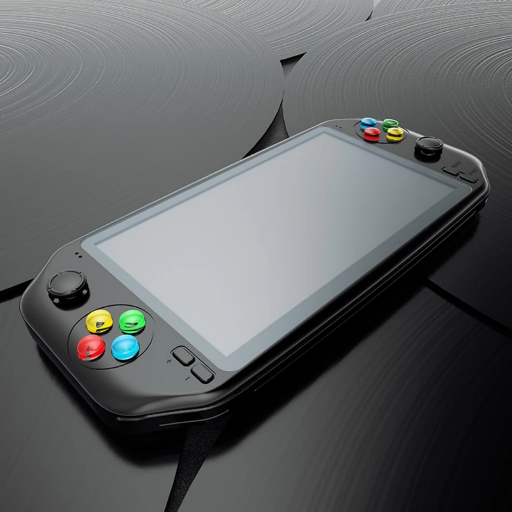 

7000 Free Games Handheld Game Players Large 7 Inch Screen Protable Game Console 32GB For PS1/MAME/CPS 8/16/32/128 Bit Gaming